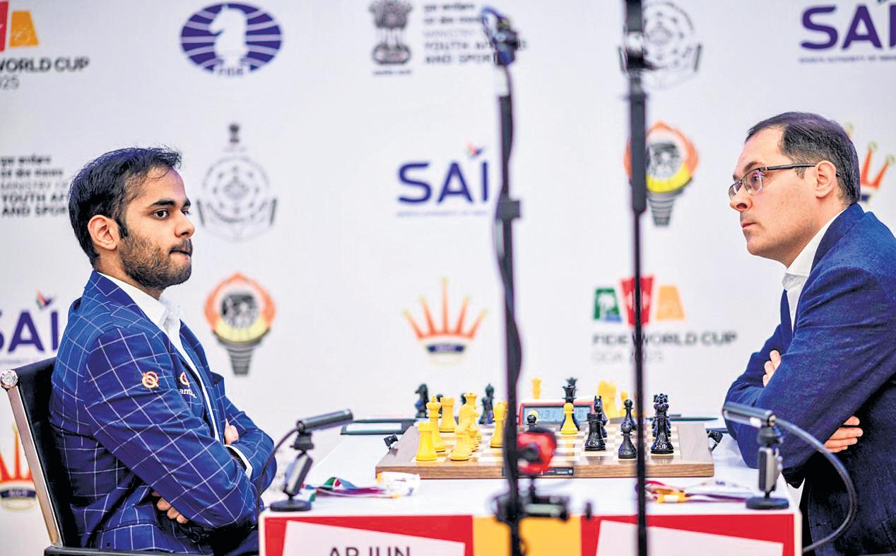 FIDE World Cup: Arjun, Pragg and Harikrishna head to tiebreaks in Rd 4