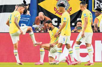 Not like watching Brazil but Selecao may like it that way