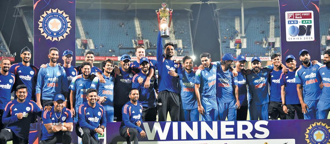 Krishna, Jaiswal help India finish 3-0