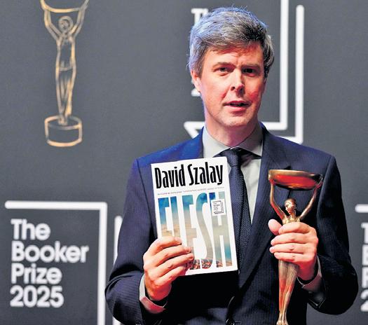 David Szalay's 'Flesh' proudly takes the Booker, body and soul