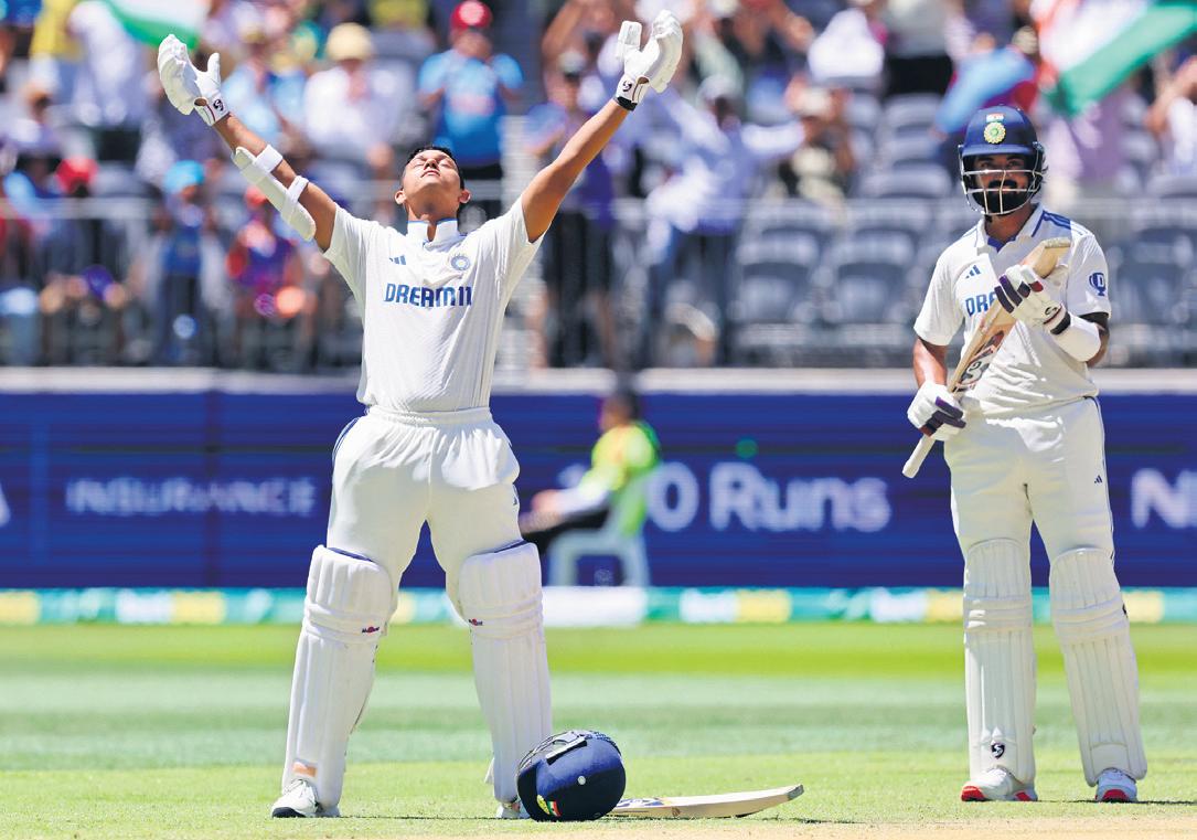 Jazball Down Under: Twin centuries put India on top