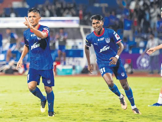 Chhetri turns back clock to power Bengaluru FC