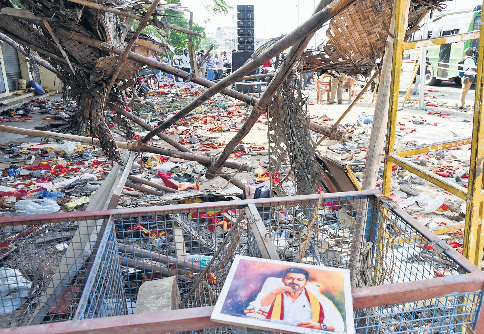 BLAME GAME BEGINS AS KARUR TOLL RISES TO 40