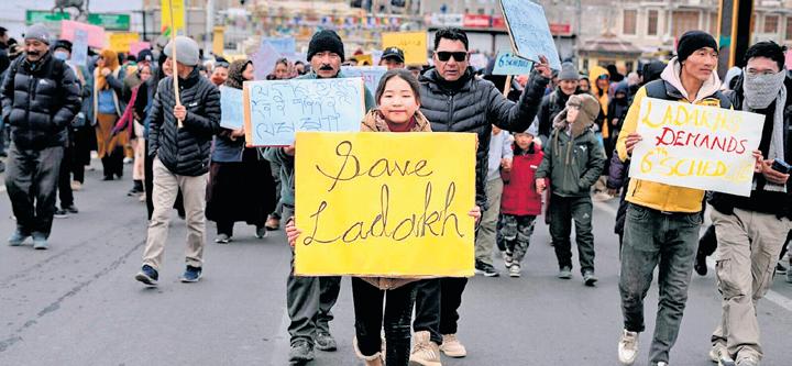 Govt agrees for constitutional safeguards for Ladakh region