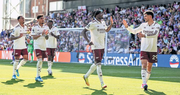Newly-crowned champions Arsenal finish season on a high
