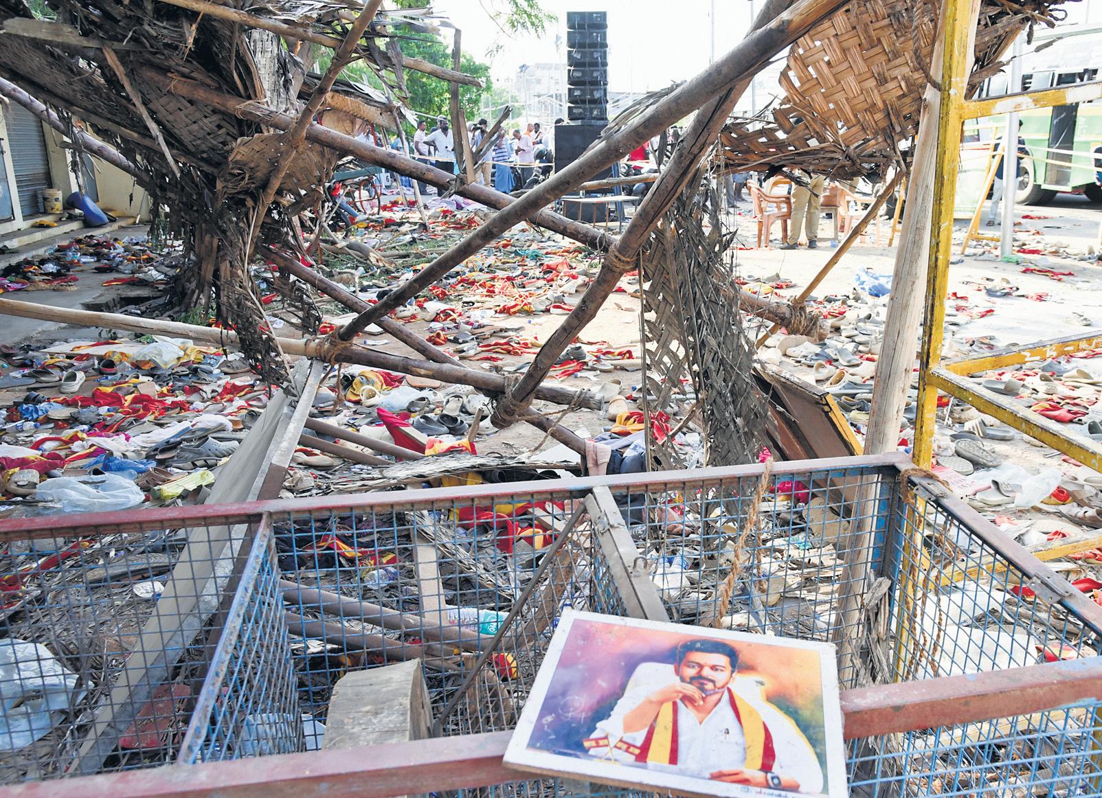 BLAME GAME BEGINS AS KARUR TOLL RISES TO 40
