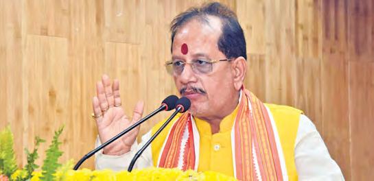 ‘AYURVEDIC CURE TO CHRONIC DISEASE OF CORRUPTION, LAND MAFIA’