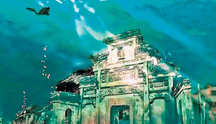 Work on remains of antiquity at Dwarka begins