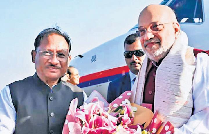 51 Maoists lay down arms as Shah plans ‘Naxal-free India’