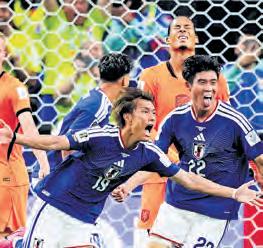 Samurai spirit behind Netherlands 2-2 draw