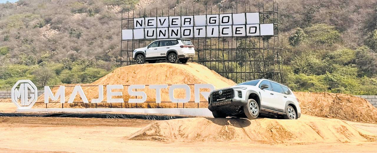 JSW MG Motor unveils Majestor to take on mkt leader Toyota Fortuner