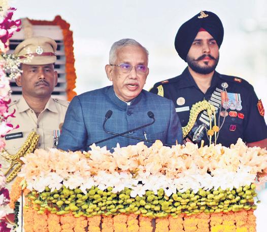 HISTORIC R-DAY FETE IN AMARAVATI