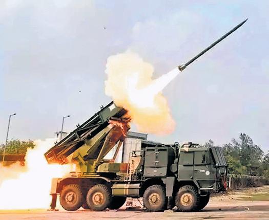 Army inducts 7th regiment of Pinaka rocket launchers