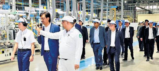 Japanese Team Explores Investment Terms in Sri City