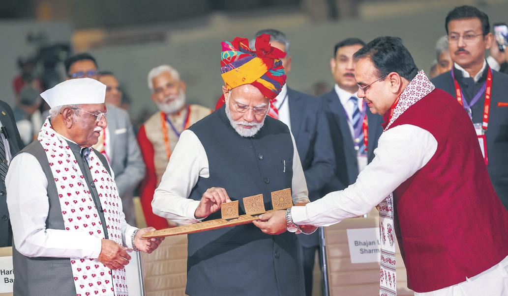 PM pitches rising Raj to investors