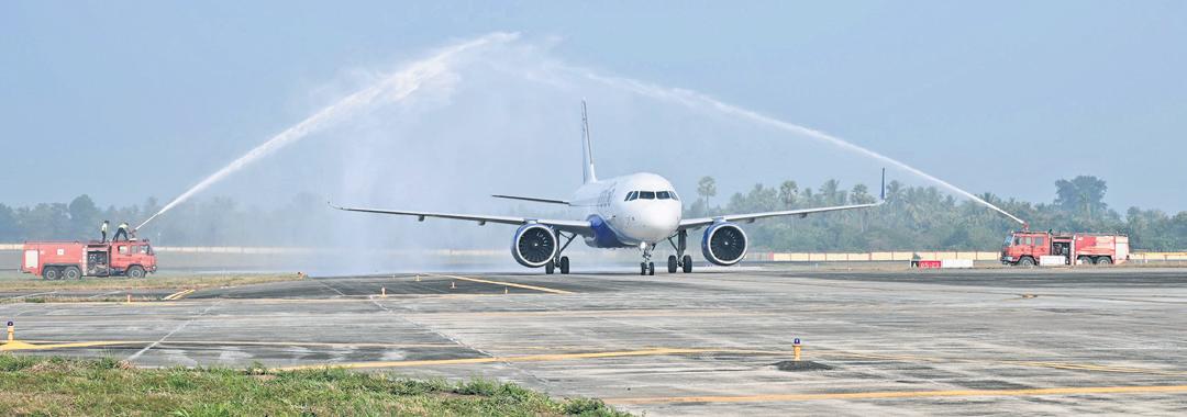 Direct flight launched from R'varam to Delhi