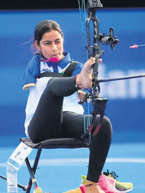 Take a bow as Sheetal matches the able-bodied