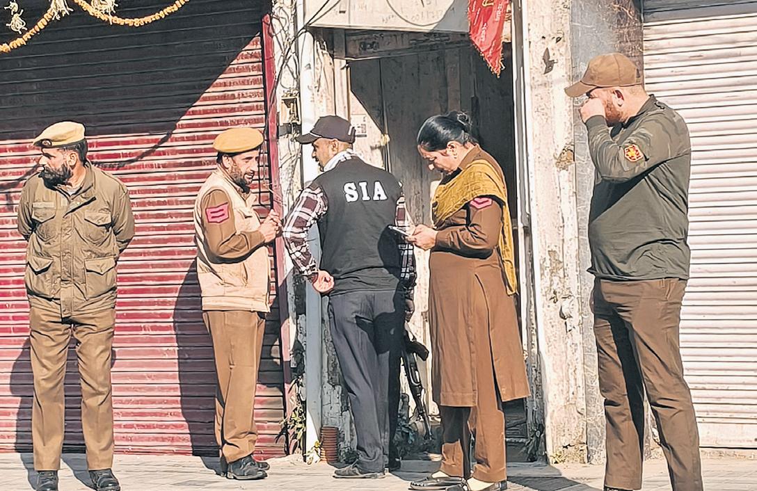 Newspaper office in Jammu raided, cops say weapons seized; 4 more in NIA net