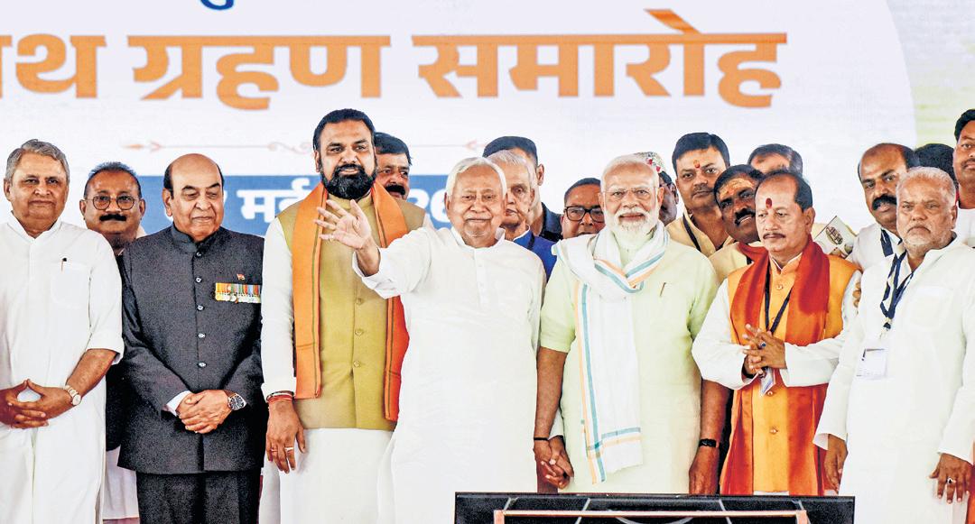 Nitish's son inducted in Samrat cabinet in Bihar