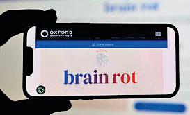 Brain rot is Oxford Dictionary's word of the year