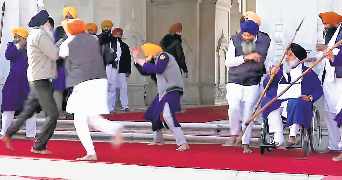 Sukhbir Badal narrowly escapes assassination bid