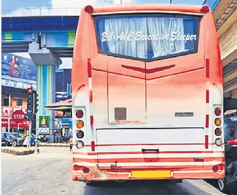 Private buses halt services to TN, K’taka over ‘unlawful’ tax