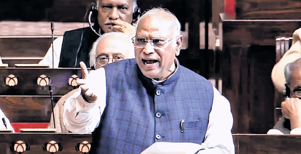 Kharge retorts, says BJP insulting Nehru