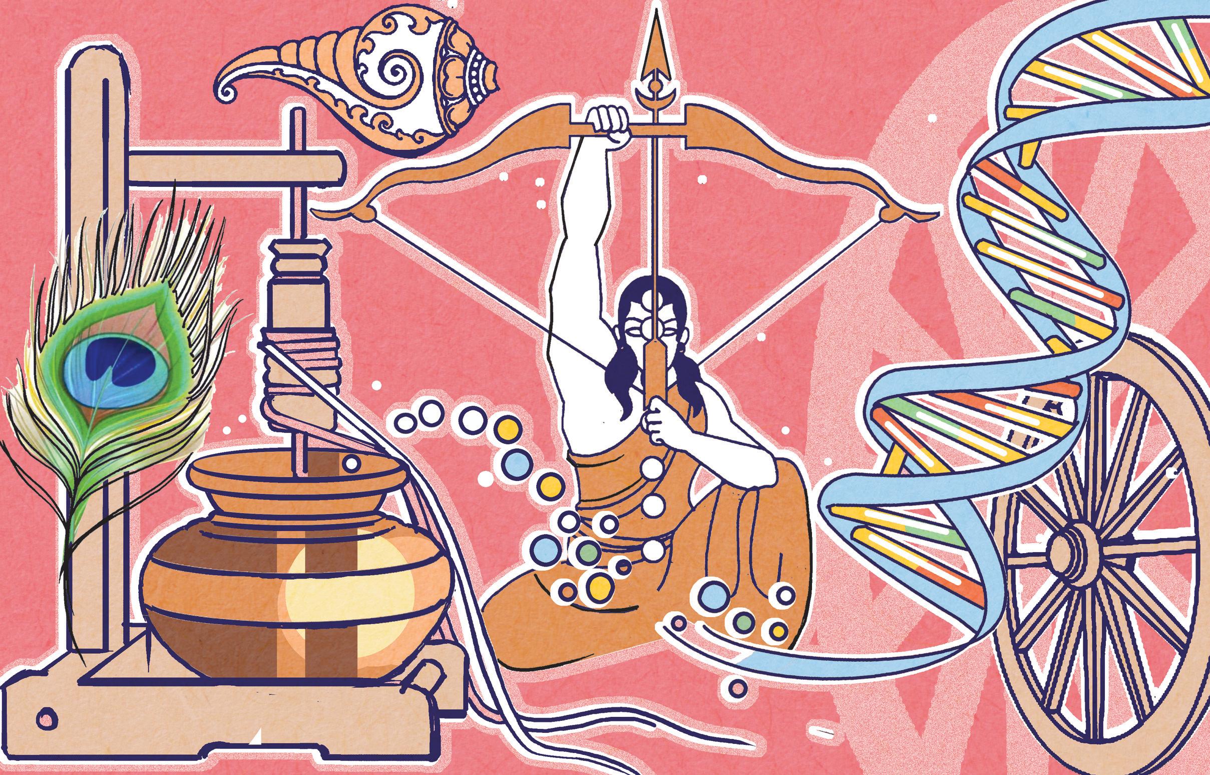 Mapping Mahabharata to Lactose Intolerance