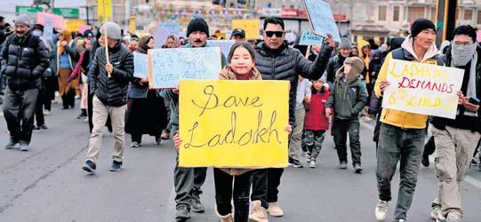 Govt agrees for constitutional safeguards for Ladakh region