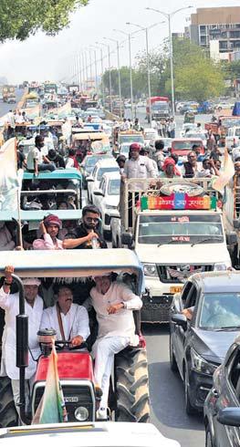Gujarat farm stir collapses as Cong, AAP trade charges