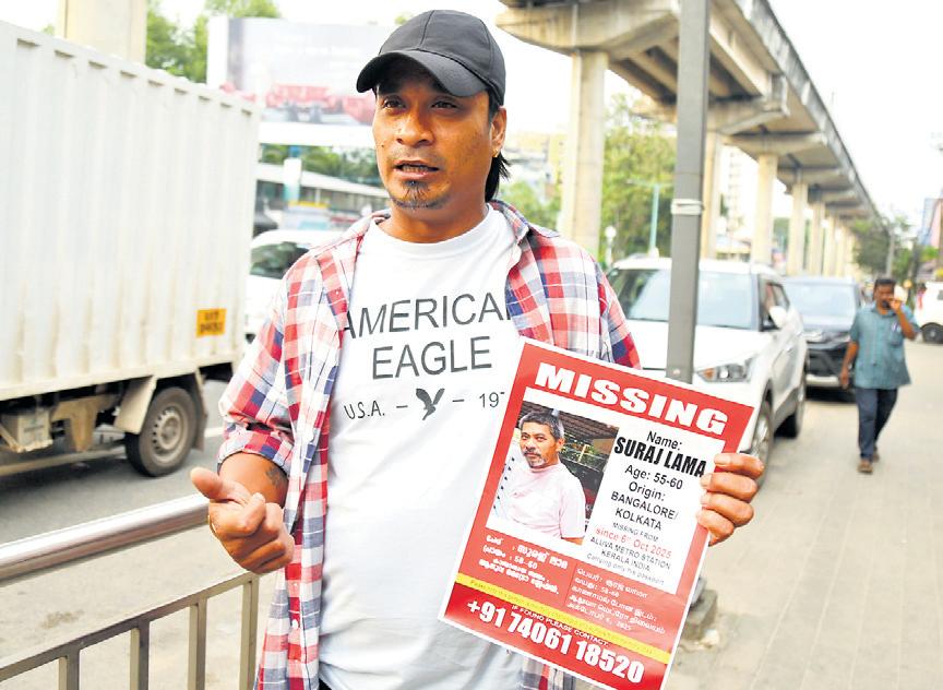 B’luru man combs every Kochi street, bylane in search of missing father
