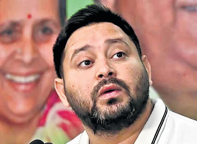 NDA slams Tejashwi for skipping many sittings in winter session of Assembly