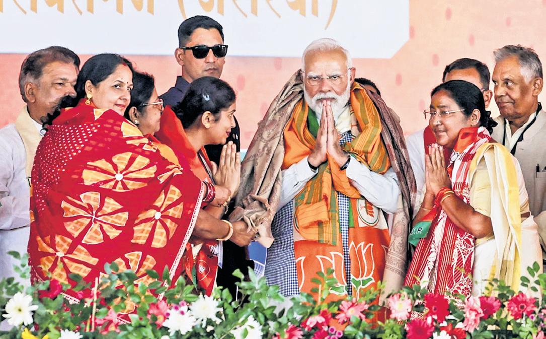 RJD-Cong supporting insurgents for vote bank politics, says Modi