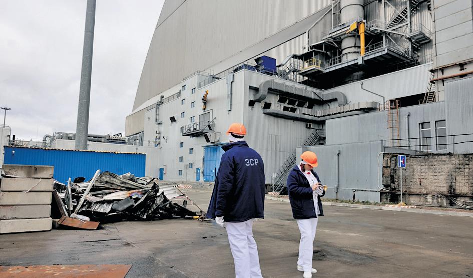 Another 4 yrs needed to fully restore Chernobyl radiation shield