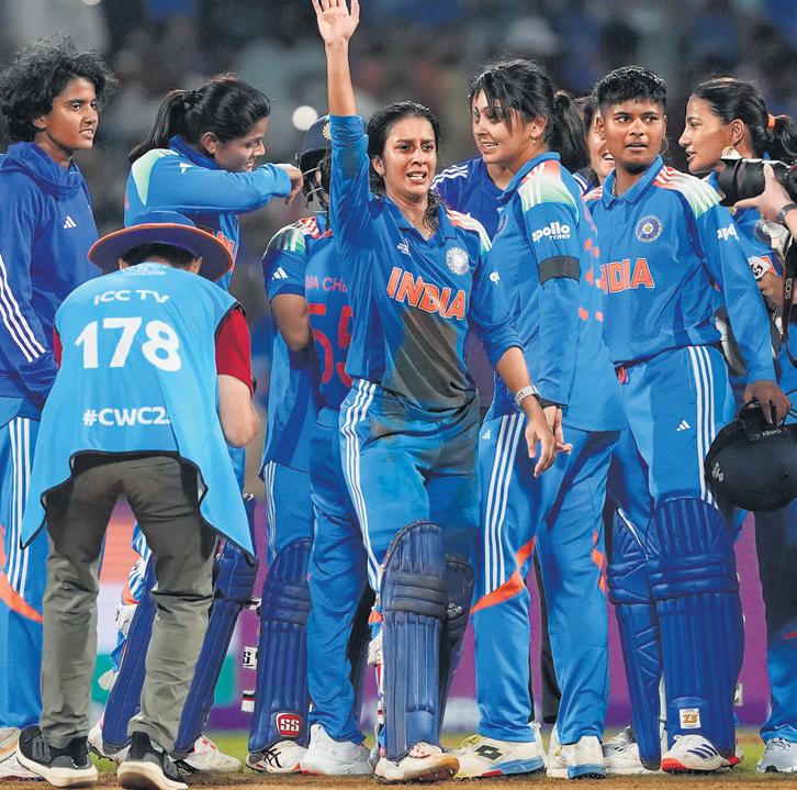 Record chase: Happy women's day for India