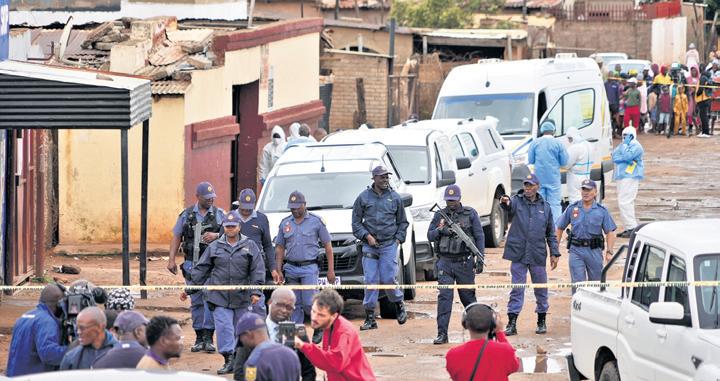 Multiple gunmen kill nine, 10 hurt in late-night South African pub shooting