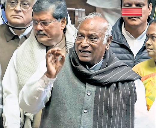 Kharge retorts to 'muzzling' Oppn right to speak