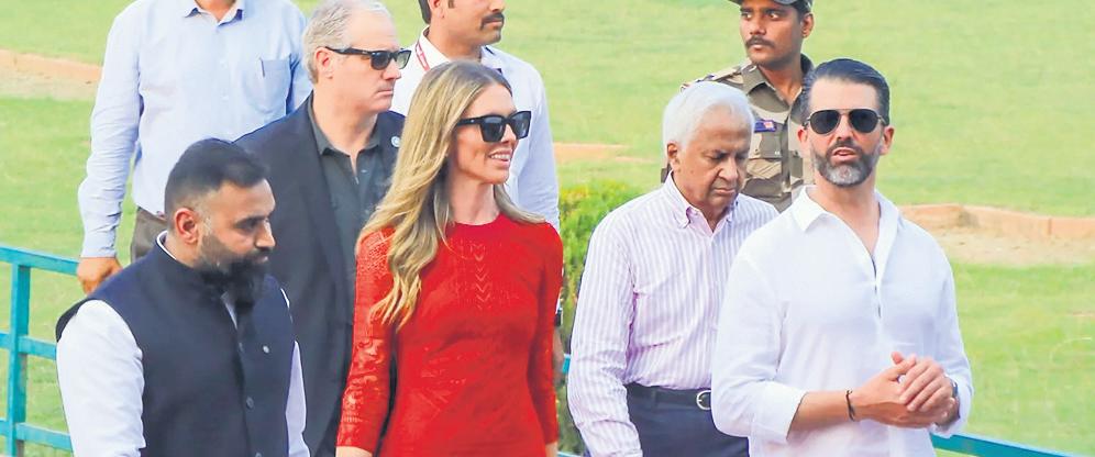Don Jr visits Agra, Udaipur up next