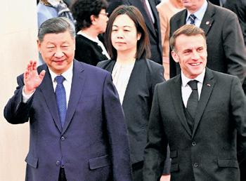 China, France pledge more cooperation on Kyiv, trade