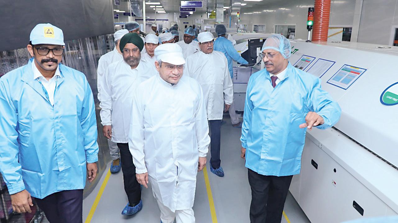 தாம்பரத்தில் அதிநவீன மடிக்கணினி உற்பத்தி தொழிற்சாலை