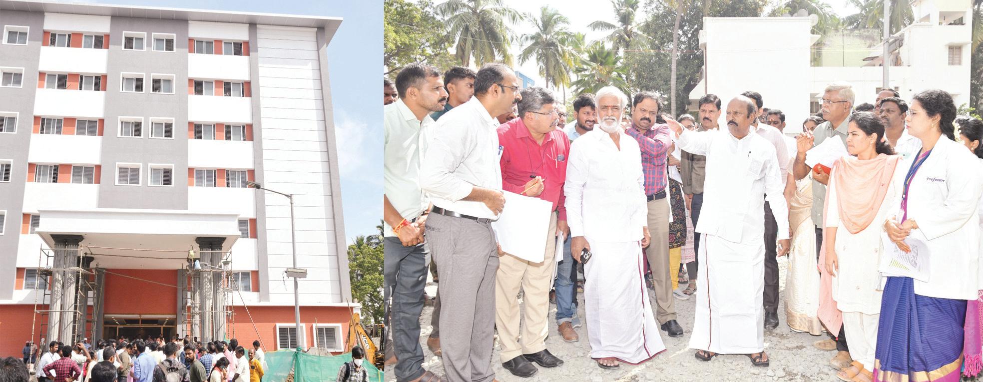 வள்ளுவர் கோட்டப் பணிகள் இரு மாதங்களில் நிறைவடையும் - அமைச்சர் எ.வ.வேலு
