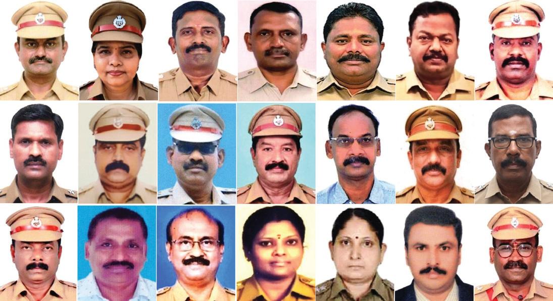 தமிழக காவல் துறையின் 23 பேர் உள்பட 942 பேருக்கு குடியரசுத் தலைவர் காவல் பதக்கங்கள் அறிவிப்பு