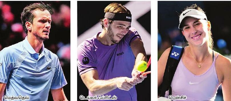 மெத்வதெவ் அதிர்ச்சித் தோல்வி