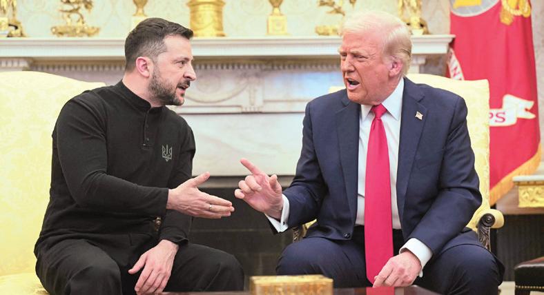 காரசார விவாதமாக மாறிய டிரம்ப்-ஸெலென்ஸ்கி சந்திப்பு