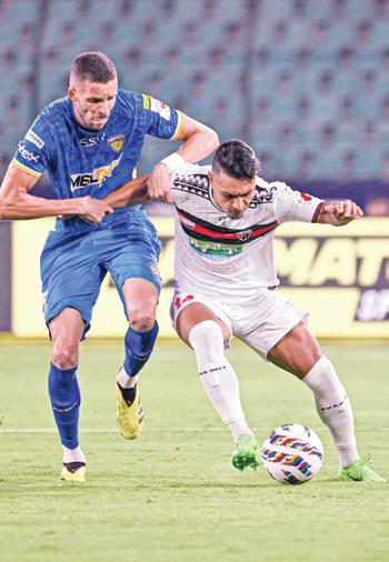 பிளே ஆஃப் சுற்றுக்கு நார்த்ஈஸ்ட் தகுதி