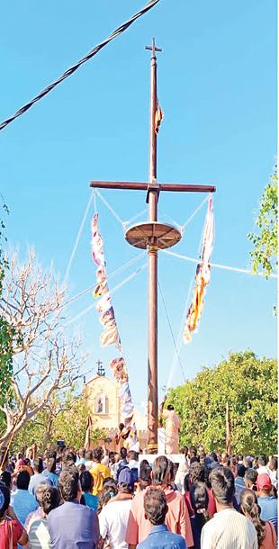 கச்சத்தீவு புனித அந்தோணியார் ஆலயத்தில் கொடியேற்றம்