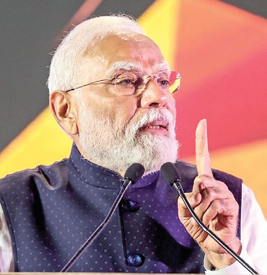 இந்தியா மீது உலகின் பார்வை: பிரதமர் மோடி பெருமிதம்