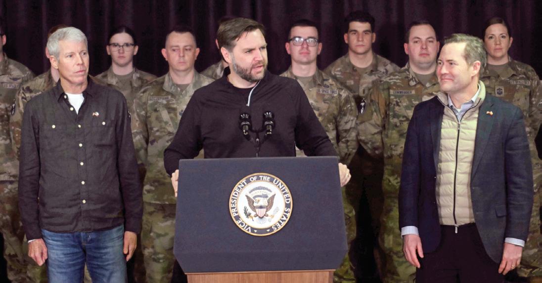 கிரீன்லாந்தில் ஜே.டி. வான்ஸ் சர்ச்சை பேச்சு: டென்மார்க் கண்டனம்