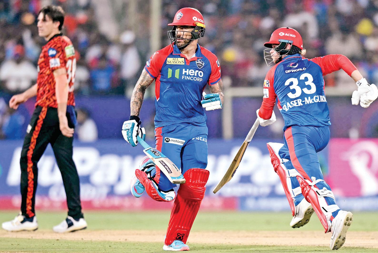 ஹைதராபாதை வென்றது டெல்லி