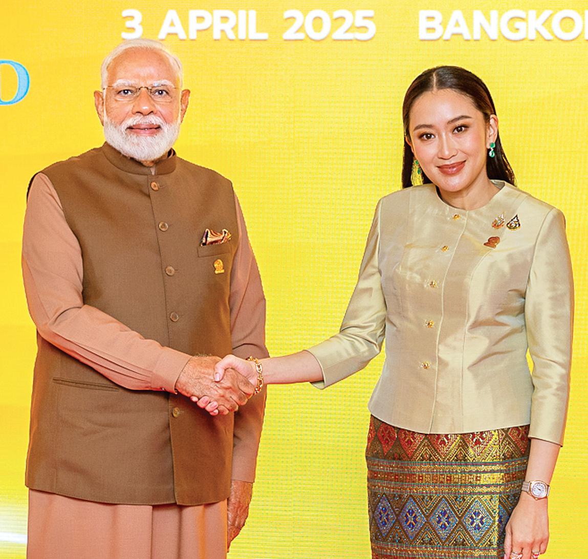 இந்தியா-தாய்லாந்து இடையே 5 ஒப்பந்தங்கள்